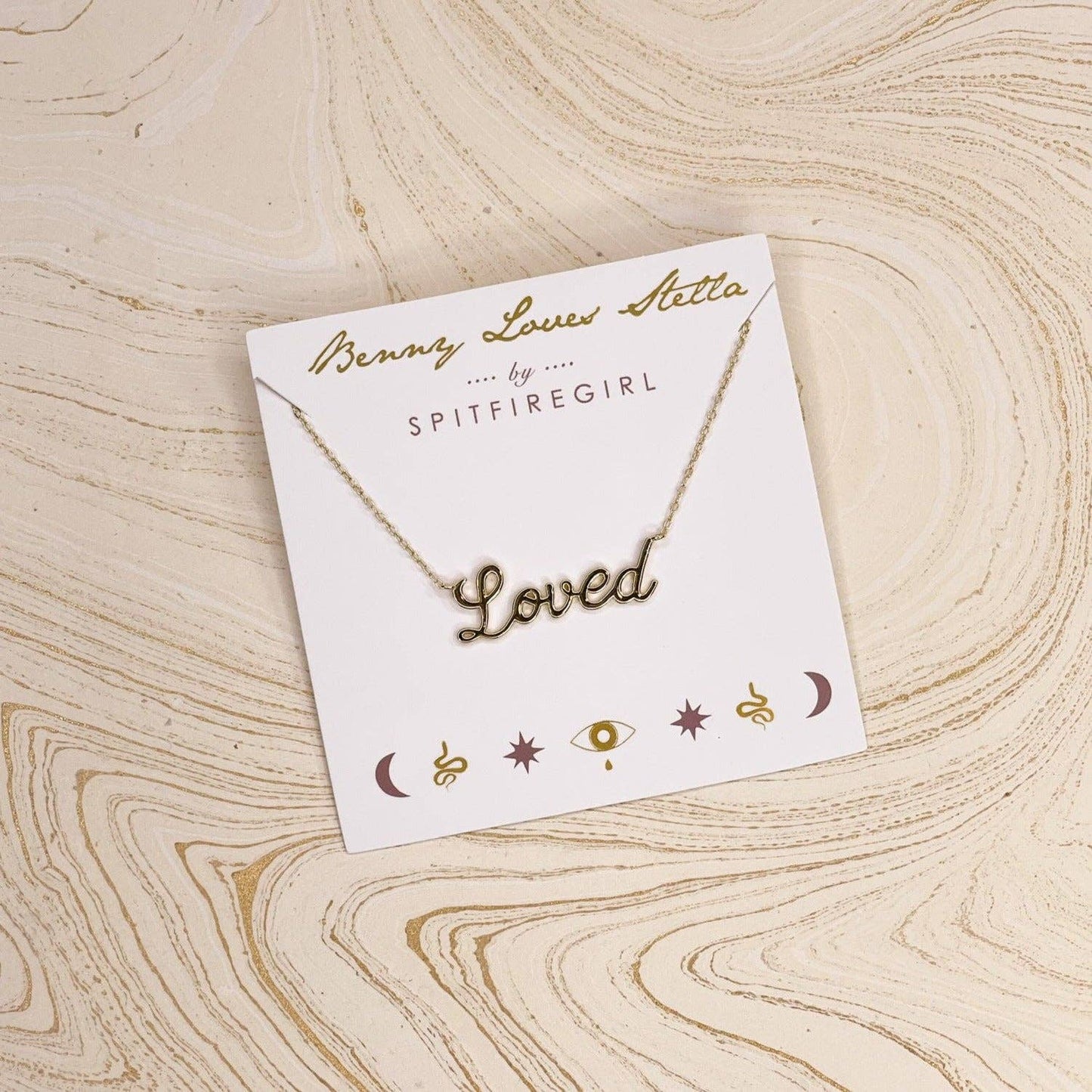 Loved Gold Necklace