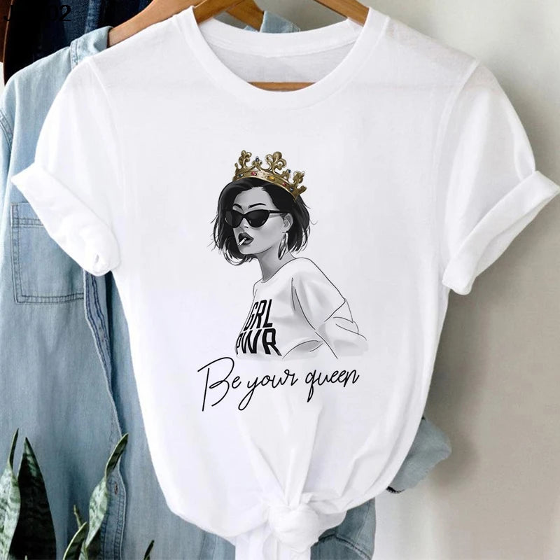 Blowing Bubble Girl Tees