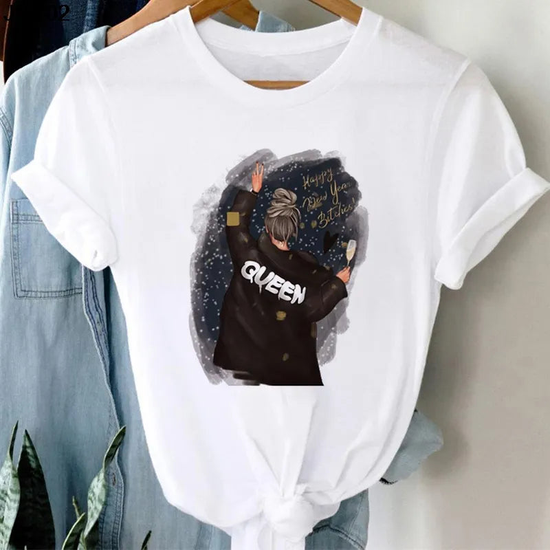 Blowing Bubble Girl Tees