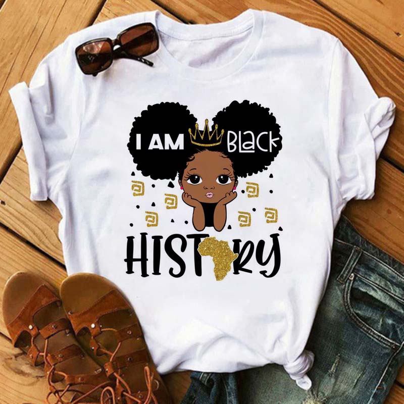 Curly Hair Girls Tees