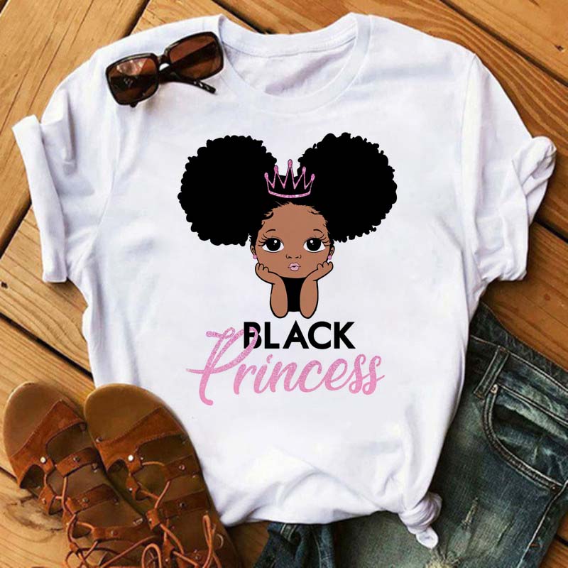 Curly Hair Girls Tees