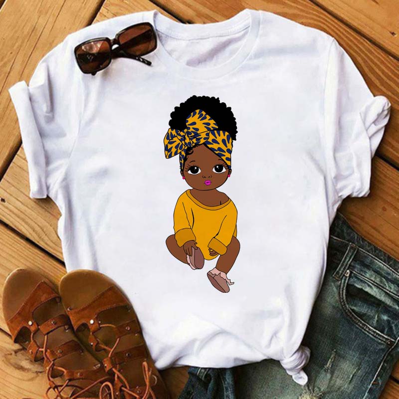 Curly Hair Girls Tees