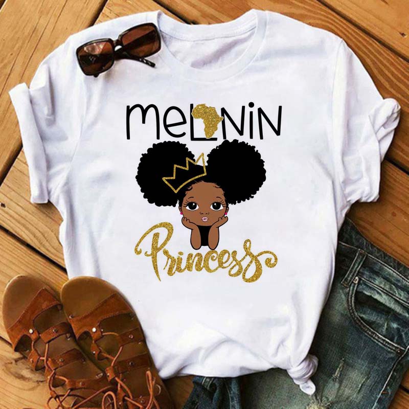 Curly Hair Girls Tees