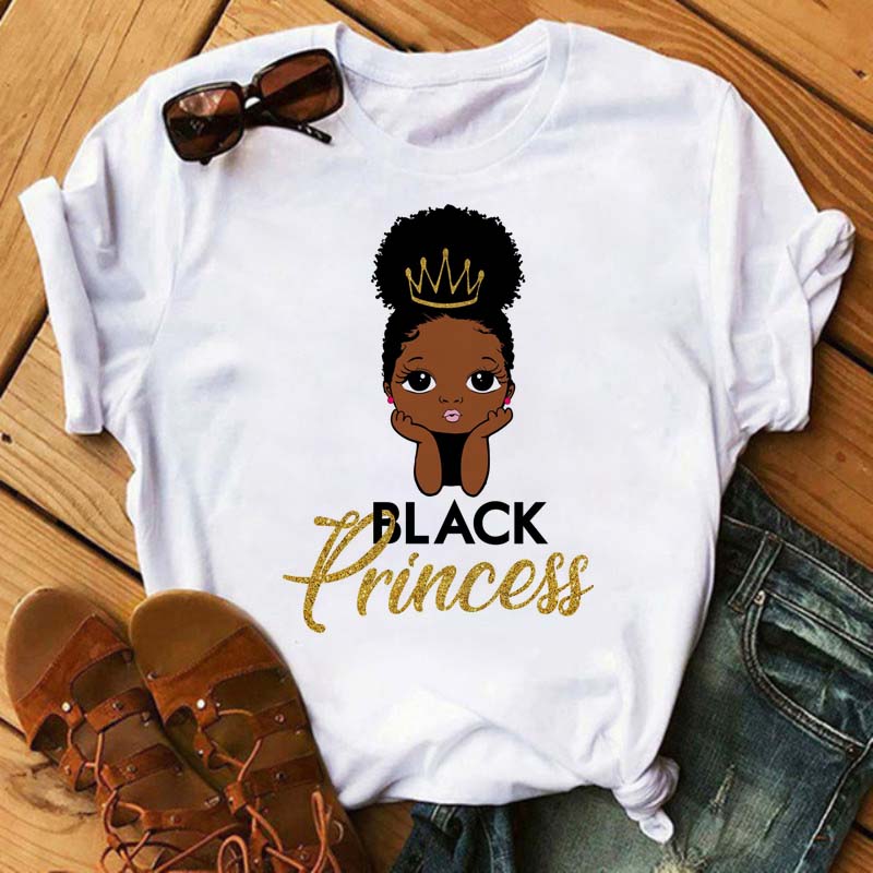 Curly Hair Girls Tees