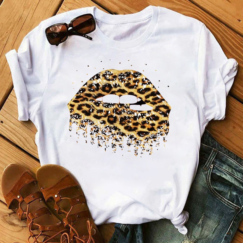 Women Lips Tees
