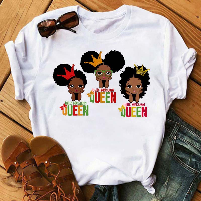 Curly Hair Girls Tees