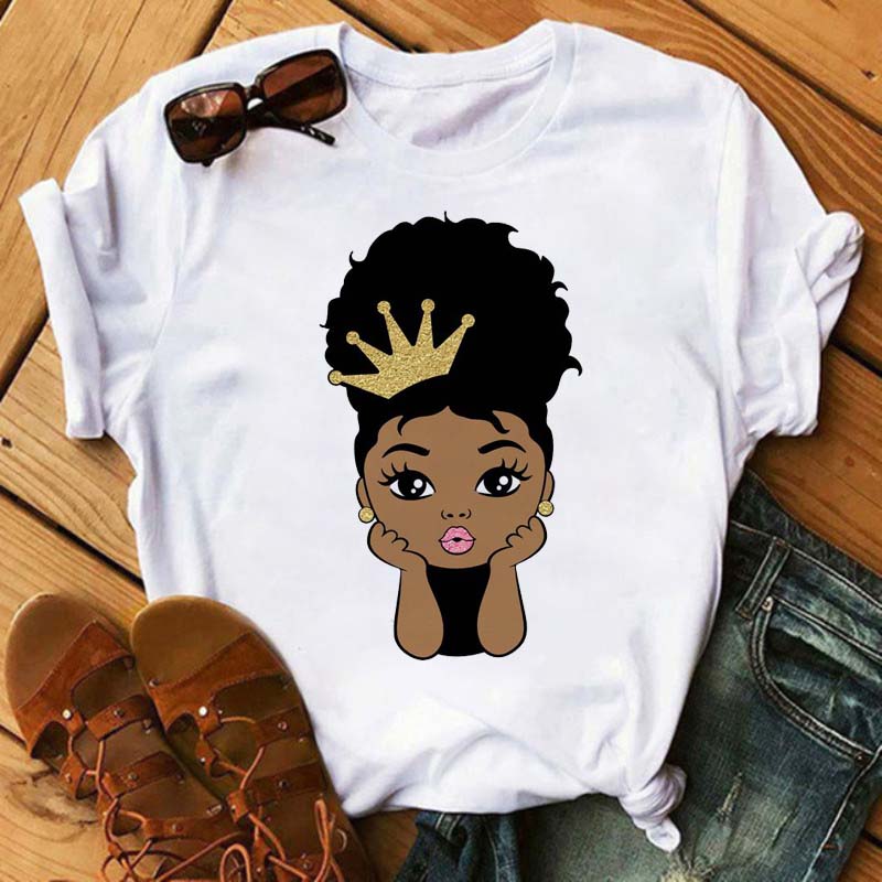 Curly Hair Girls Tees