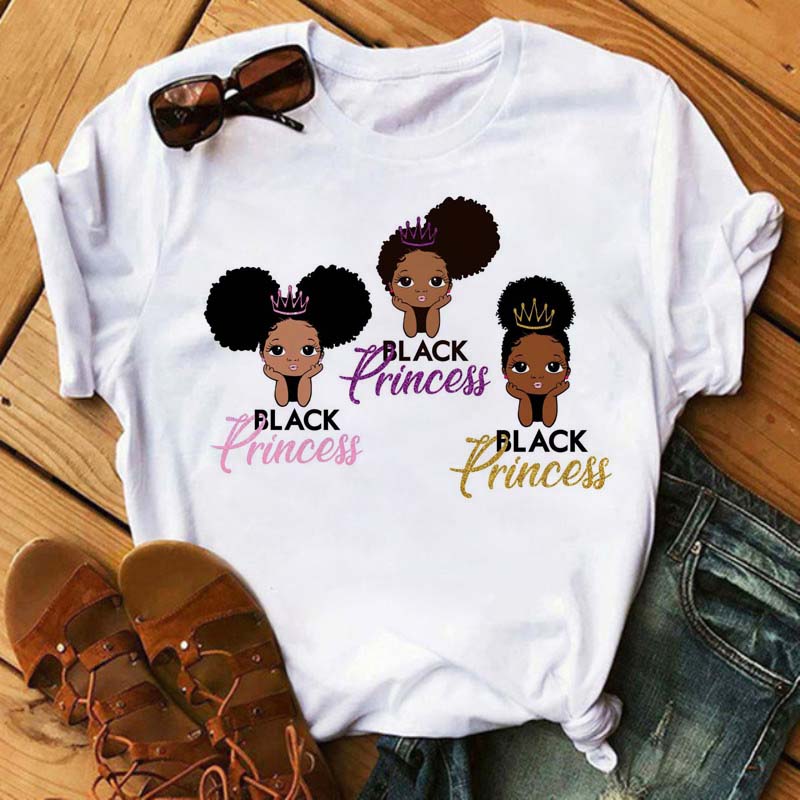 Curly Hair Girls Tees