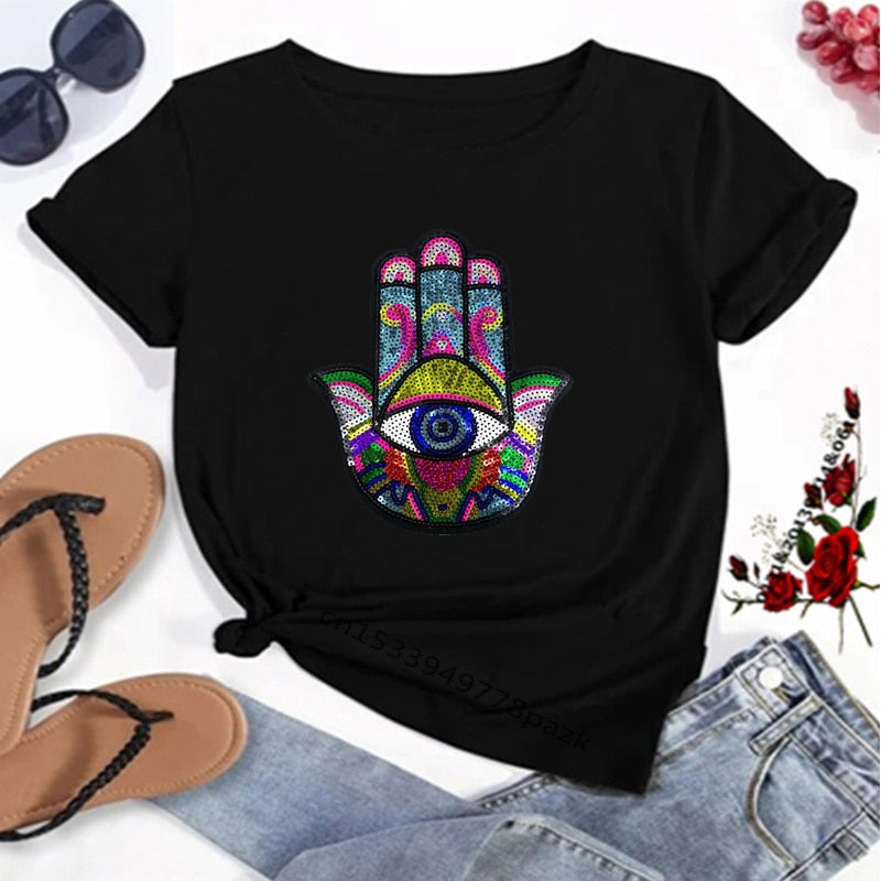 Hamasa Hand of Fatima T-shirt
