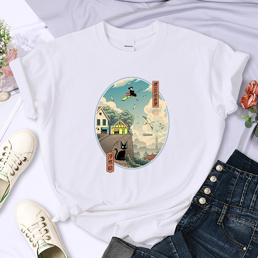 Cute Cat Not In Service T-Shirt