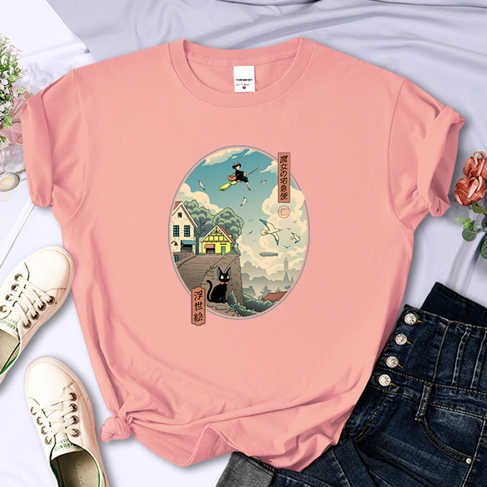 Cute Cat Not In Service T-Shirt