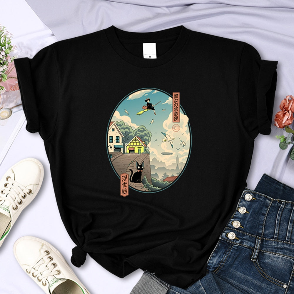 Cute Cat Not In Service T-Shirt