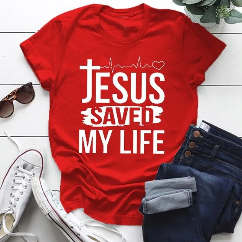 Jesus Saved My Life Tees
