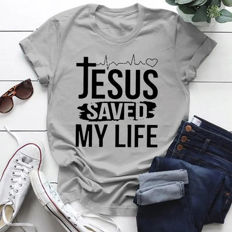 Jesus Saved My Life Tees