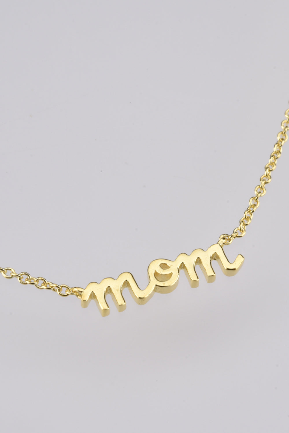 MOM Sterling Silver Necklace