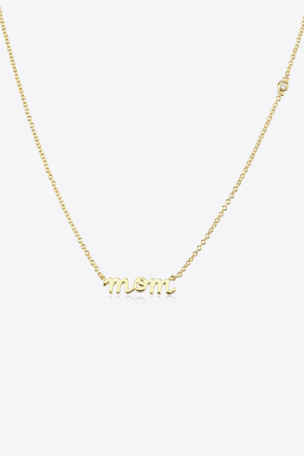 MOM Sterling Silver Necklace