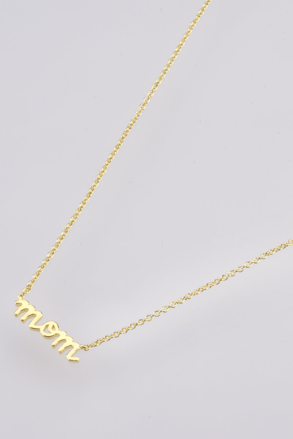 MOM Sterling Silver Necklace