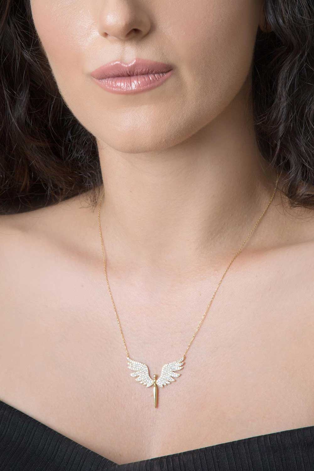 ANGEL GOLD NECKLACE