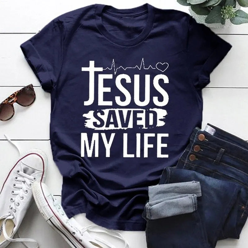 Jesus Saved My Life Tees