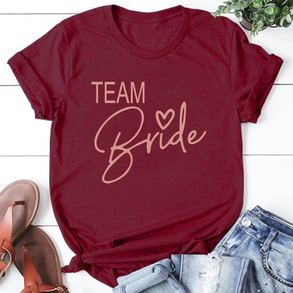 Team Bride Tees